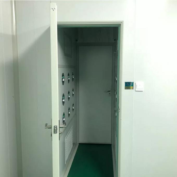 전자 광학 2를 위한 강철 용사 기후 에어샤워 무균실 OEM