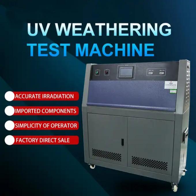 테스트 챔버 1을 외기에 노출시키는고 정밀도 지적 Uv