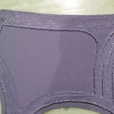 이음새가 없는 브라 컵 기계 코딩기 속옷을 배치하는 어떤 설명서
