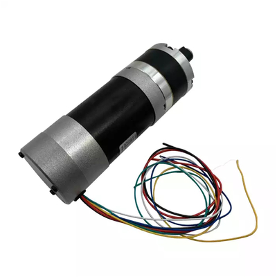 12v 24v 36v 48v 브러시리스 DC 유성 기어 모터 베벨 기어 저소음 57MM