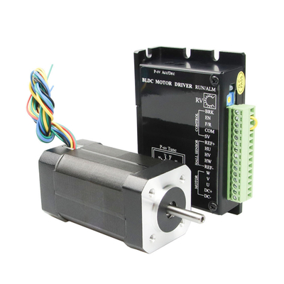 24v 77.5W 42mm 정사각형 3상 BLDC 브러시리스 기어 모터 4000rpm