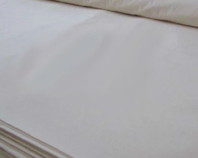 면 원형 자연 환경 아래에 있는 셔틀 제직한 직물 천연 섬유