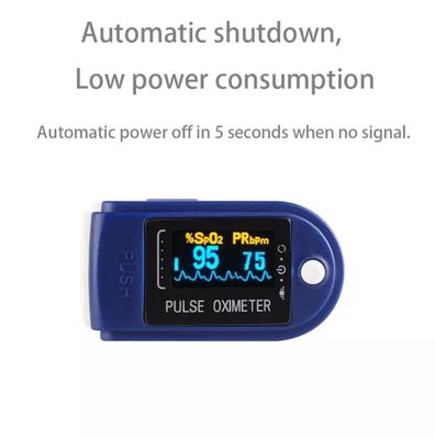1.5V*2 FCC 로에스 손가락 끝 진동 산소계 디지털 튜브 가정 산소 포화 모니터